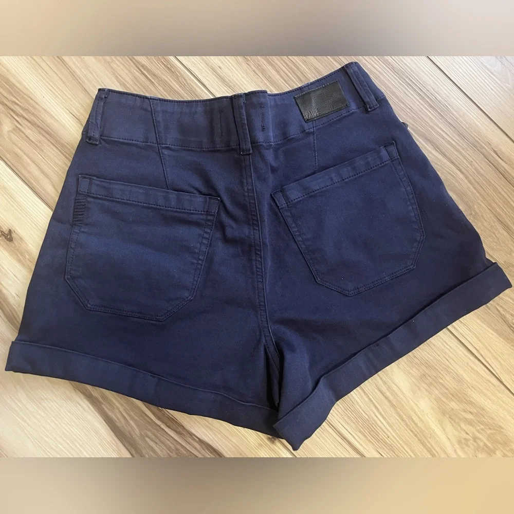 PAIGE Brooklyn Navy Women's Shorts - Picture 2 of 7